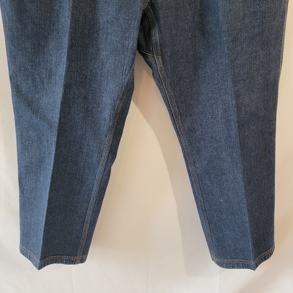 Duluth Flex Ballroom Blue Jeans Men's Sz 42 x 28 Heavy Duty Work Wear Durable - Picture 4 of 12
